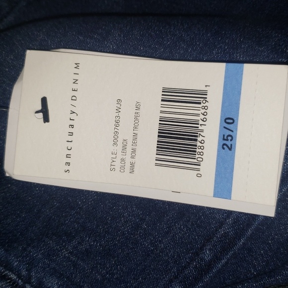 Sanctuary Romi denim trooper pant - Picture 8 of 10